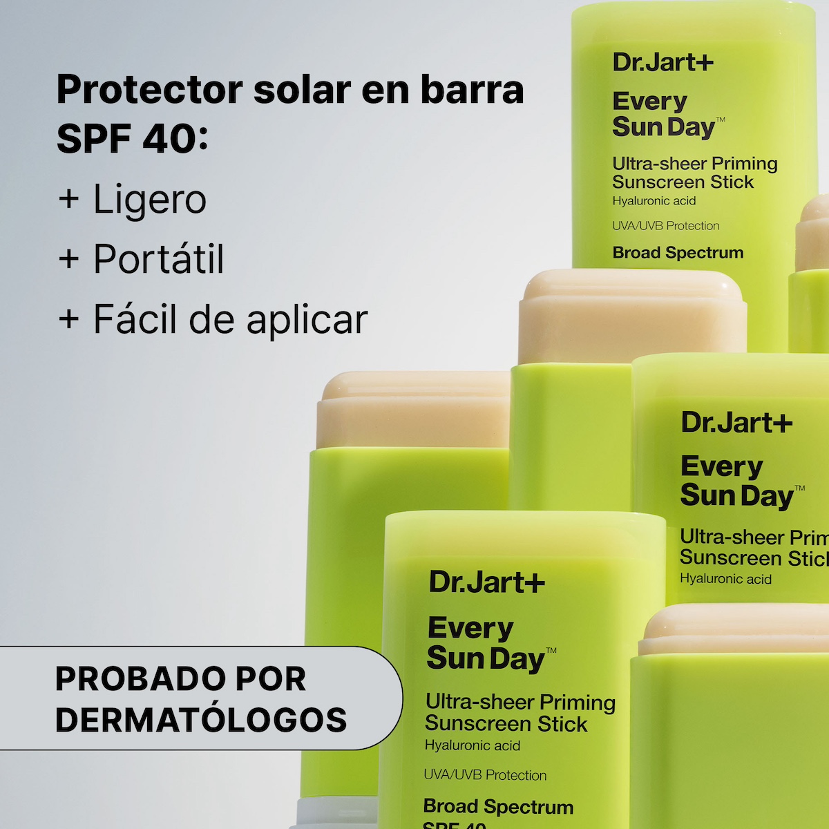 EVERY SUN DAY&trade; INVISIBLE KOREAN SUNSCREEN STICK SPF 40 (PROTECTOR SOLAR EN BARRA)